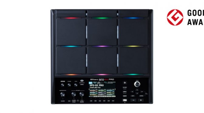 Roland SPD-SX PRO Receives GOOD DESIGN AWARD 2023 Accolades