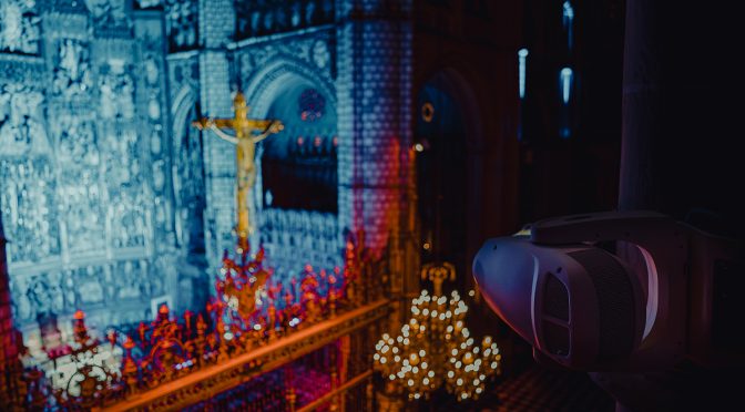 Lumina – immersive installation with Cameo and LD Systems in Toledo Cathedral